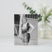 Carte Postale Stripes amincissantes, années 1920 (Debout devant)