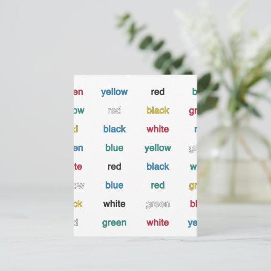 Carte Postale Stroop (Debout devant)