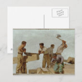 Carte Postale Structure du bois (Devant / Derrière)