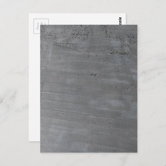 Carte Postale Structure du ciment (Devant / Derrière)