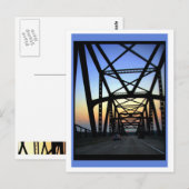 Carte Postale Structure du pont (Devant / Derrière)