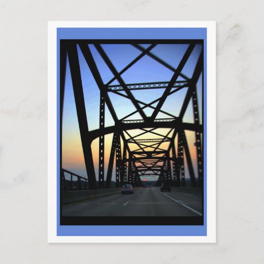 Carte Postale Structure du pont (Devant)