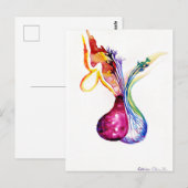 Carte Postale Structure hypophysaire (Devant / Derrière)