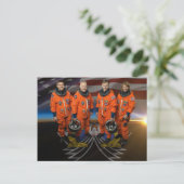 Carte Postale STS-135_Official_Crew_Photo (Debout devant)