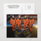 Carte Postale STS-135_Official_Crew_Photo (Devant / Derrière)