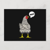 Carte Postale Stubborn Wyandotte Chicken (Devant)