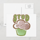 Carte Postale Stud Muffin (Devant / Derrière)