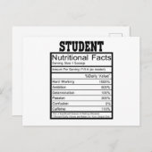 Carte Postale Student (Devant / Derrière)