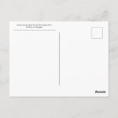 Carte Postale Studie Van Een Gele Tulp En Een Andere Plante (Dos)