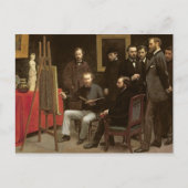 Carte Postale Studio à Batignolles, 1870 (Devant)