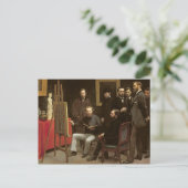 Carte Postale Studio à Batignolles, 1870 (Debout devant)