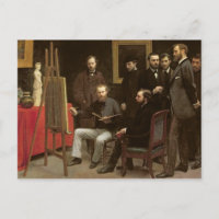 Studio à Batignolles, 1870