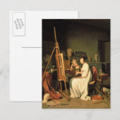 Carte Postale Studio de l'artiste (Devant / Derrière)