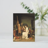 Carte Postale Studio de l'artiste (Debout devant)