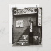 Carte Postale Studio Photo, 1934 (Devant / Derrière)