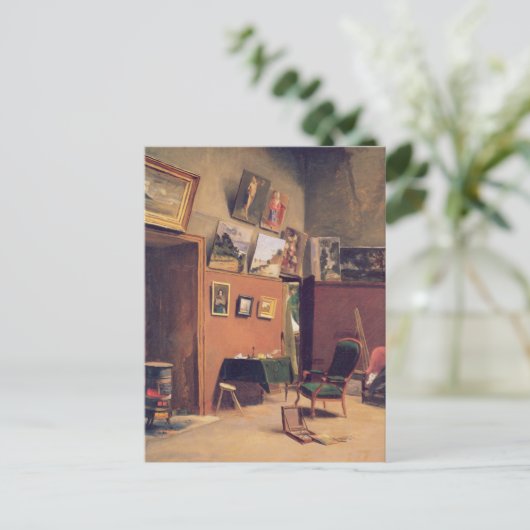 Carte Postale Studio sur la Rue de Furstenberg | Frédéeric Bazil (Debout devant)