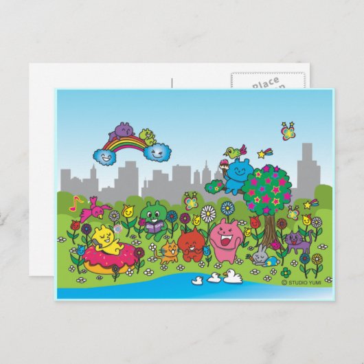 Carte postale Studio Yumi (Devant / Derrière)