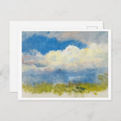 Carte Postale "Study of Spring Sky" par Mednyanszky (Devant / Derrière)