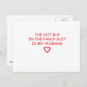 Carte Postale STUFF DE MARI mariage (Devant / Derrière)