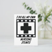 Carte Postale Stunts de soins infirmiers (Debout devant)
