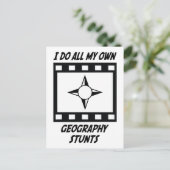 Carte Postale Stunts géographiques (Debout devant)