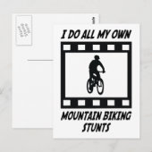 Carte Postale Stunts VTT (Devant / Derrière)