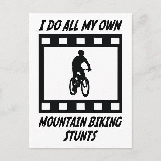 Carte Postale Stunts VTT (Devant)