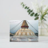 Carte Postale Stupa bouddhiste tibétain (Debout devant)