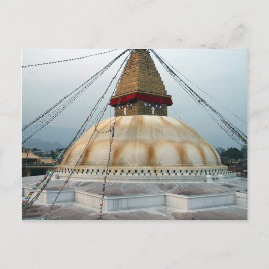 Carte Postale Stupa bouddhiste tibétain (Devant)