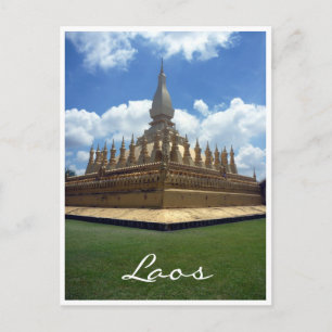 Carte Postale stupa d'or