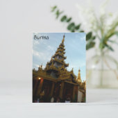 Carte Postale stupa shwedagon (Debout devant)