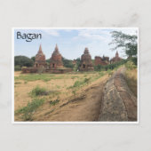 Carte Postale stupas anciens bagan (Devant)