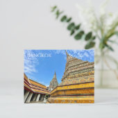 Carte Postale Stupas Wat Pho Bangkok (Debout devant)