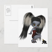 Carte Postale Stupéfaction Zizi de Ragdoll (Devant / Derrière)