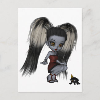 Carte Postale Stupéfaction Zizi de Ragdoll