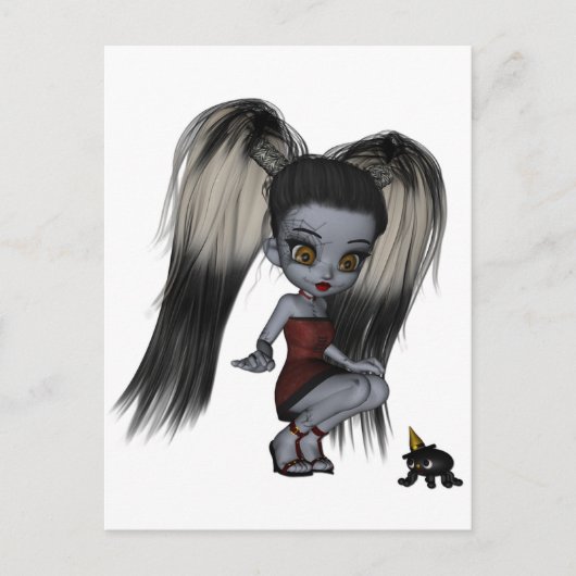 Carte Postale Stupéfaction Zizi de Ragdoll (Devant)