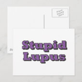 Carte Postale Stupide Lupus (Devant / Derrière)