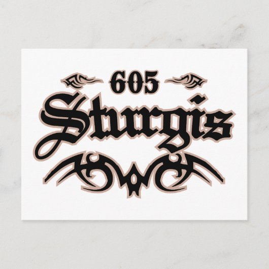 Carte Postale Sturgis 605 (Devant)