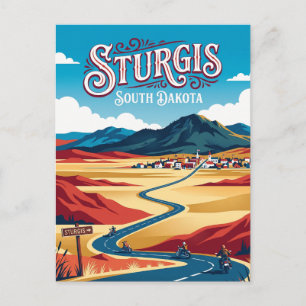 Carte Postale Sturgis Dakota du Sud