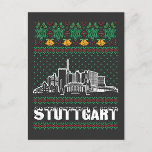 Carte Postale Stuttgart Allemagne Vilain Noël