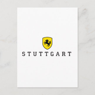 Carte Postale Stuttgart Crest