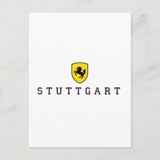 Carte Postale Stuttgart Crest (Devant)