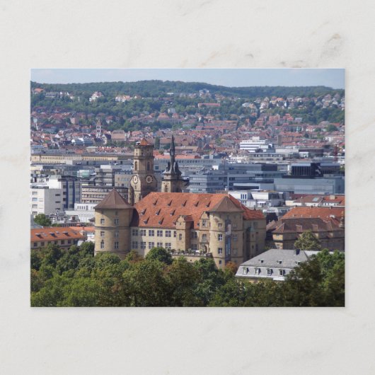 Carte Postale Stuttgart Stadtansicht - Altes Schloss (Devant)