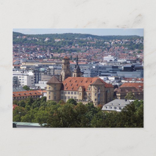 Carte Postale Stuttgart Stadtansicht - Altes Schloss (Devant)