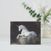 Carte Postale Style antique Peinture Unicorne (Debout devant)
