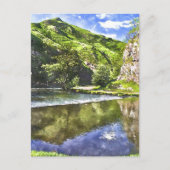 Carte Postale Style Aquarelle Peak District (Devant)