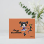 Carte Postale Style Ballerina Goth (Debout devant)