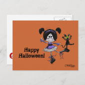 Carte Postale Style Ballerina Goth (Devant / Derrière)