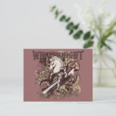 Carte Postale Style carnivale Chevalier blanc (Debout devant)