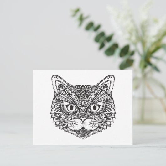 Carte Postale Style Cat (Debout devant)